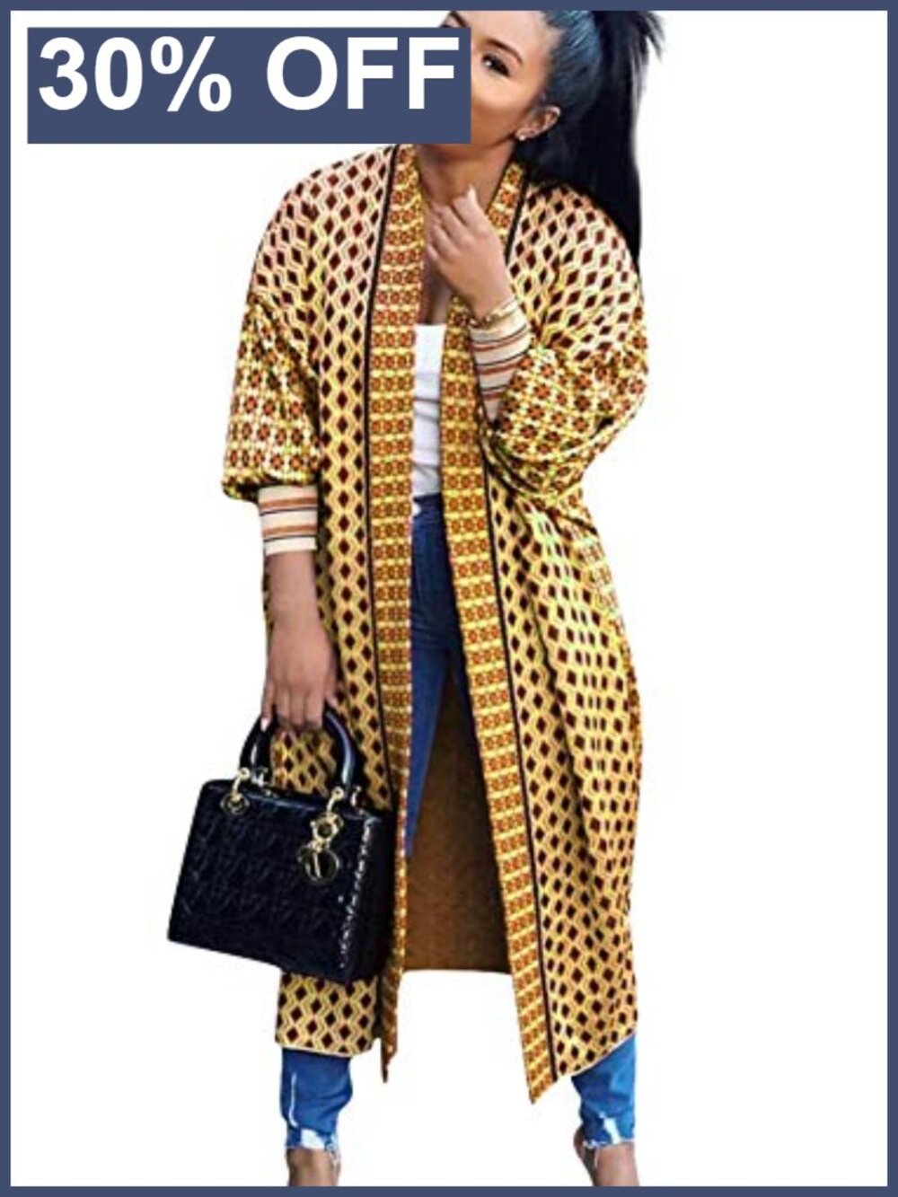 Women Long Cardigan Open Front Lightweight Jacket Coat Outwear Layering